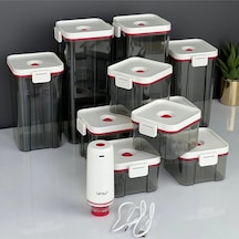 Gunes Zuccacıye 10 Parça Şarjlı Vakum Pompalı Akrilik Kavano