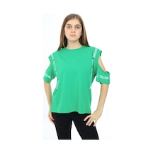 Angelos Gırls Kız Çocuk Omuzları Açık T-shirt 9-14 Yaş Px017 001