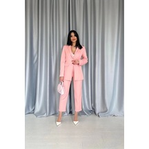 Pudra Ceket Takım Pudra Pudra Ceket Takım Pudra