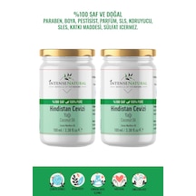 Intense Natural Hindistan Cevizi Yağı Soğuk Sıkım 2 x 100 ML