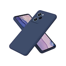 Newface Xiaomi Poco X5 Pro 5g Nano İçi Kadife Silikon - Lacivert