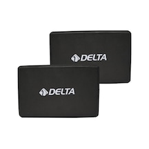 Delta Çiftli Yoga Blok - 2 Adet Yoga Block - Eva Yoga Bloğu Seti-Siyah