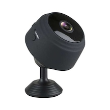 Yaleker A9 Siyah Ev Wıfı İzleme Kamerası - Full Hd 1080p, Gece Görüşü, Dış Etkinlikler İçin Çocuk İzleme Kamerası