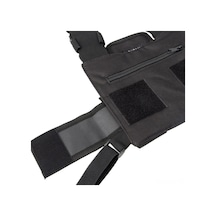 Jokmae Nylon Göğüs Çantası Radyo Taşıma İçin, 600d Dayanıklı, Hafif, Toz Geçirmez, Siyah