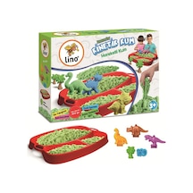 Lıno Kinetik Kum Seti Dinazorlar 350 Gr Kum+6 Kalıp Ln-553 Çok  Renkli