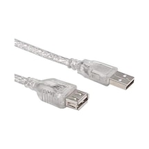 S-Link Sl-Af2003 Usb2.0 3M Şeffaf Uzatma  Kablo