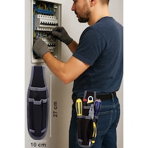 Bel Tipi Hırdavat Alet Çantası Hırdavat Çantası Elektrikçiler Teknisyenler Ustalar İçin Özel Tasarım 27cmx10cm