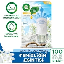 Air Wick Elektrikli Oda Kokusu Temizliğin Esintisi Kit Cihaz + Yedek Şişe + Yasemin Çiçeği Yedek Şişe Diğer
