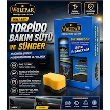 İkili Set Torpido Bakım Sütü Ve Sünger