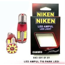 Energyplus Niken 12V T10 Dipsiz Ampul 57 Led'Li 2’Li Set - Beyaz Işık