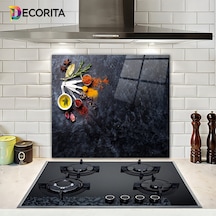 Decorita Baharat Çeşnisi | Ocak Arkası Koruyucu | 52cm x 60cm