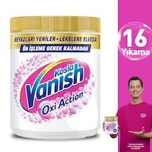 Vanish Oxi Action Kristal Beyaz Deterjan Güçlendirici ve Leke Çıkarıcı Toz 480 G