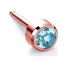 Nur Dükkanı Steril Kulak Delme Küpesi 1 Çift Nina Marka N11.976 Rose Gold
