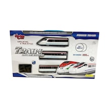 Mey İthalat Le-2934a-11 40pcs Isıklı 308cm Hızlı Tren Set-vrd