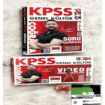 2026 Kpss Genel Kültür Coğrafya Soru Bankası Ve Video Ders Notları Seti- Kpss Cografya Deneme