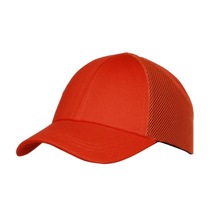 İş Güvenliği Koruyucu Darbe Emici Top Kep Şapka Baret Turuncu