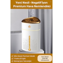 1000 Ml Ultrasonik Hava Nemlendirici Işıklı Buhar Makinesi