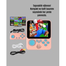 Zengemtx 666 Oyunlu Retro Game Console Tv Ve Çift Gamepad Desteği