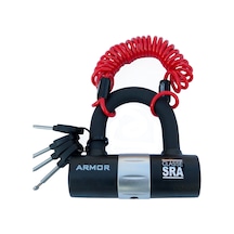 Armor 780Mv 10x10Cm Boy 12Mm Çapında Kelepçeli Çelik U-Bar