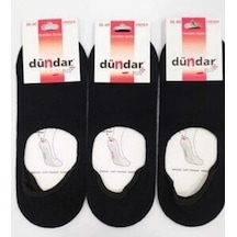 Dündar Çorap Dündar Plus 8214 Unisex Silikonlu Babet Çorap 12 Adet 001