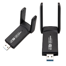 Cbtx Çift Bant Kablosuz Wifi Adaptörü Bluetooth 4.2 USB Ağ LAN Kartı