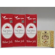 3 Adet Biber Jeli + Bitkisel Karamel Sabun