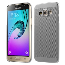 Samsung Galaxy J3 (J300) Loopee Point Sert Arka Kapak Gri 109963475