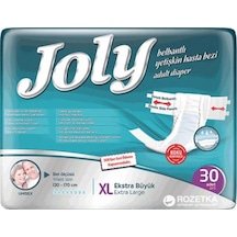 Joly Belbantlı Hasta Bezi Extra Büyük Boy XL 30'Lu