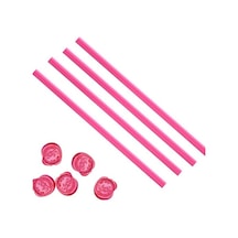 Mühür Mumu Çubuk Sıcak Tutkal 11Mm X 30Cm 4 Lü Pembe Renk