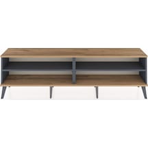 Arges Tv Ünitesi 2 Raflı 176x30x51 Antrasit-çam/antrasit Atlas Çam/antrasıt