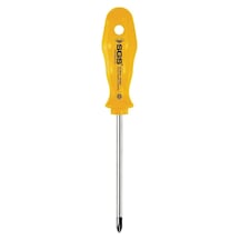 Sgs Yıldız Tornavida, Sarı Seri, 3x80 Mm, Krom Çelik Gövde, Sgs1030