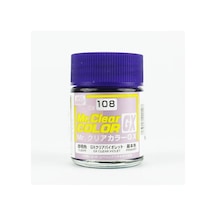 Mr.hobby Gx-108, 18 Ml. Clear Violet Mr.clear Color Maket Boyası Standart