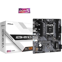 Asrock A620M-HDV/M.2+ AMD A620 7200 MHz (OC) DDR5 Soket AM5 mATX Anakart