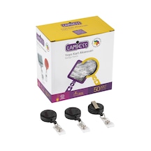 Lamiess Lms 351 Yuvarlak Yoyo Siyah 50'Li