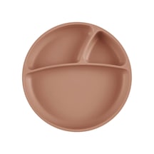 Porsiyon Vakumlu Mama Tabağı Woody Brown 5 Adet