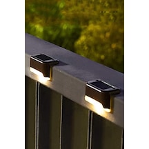 Chermik 4 Lü Köşebent Solar Led Bahçe Lambası