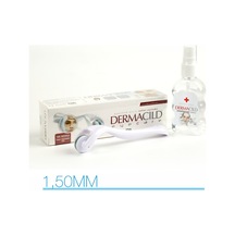 Dermacild Titanyum 180 İğne Dermaroller Göz Çevresi 1.50 MM + Roller Temizlik Spreyi