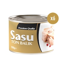 Sasu Klasik Ton Balığı Bütün Dilim 6 x 1705 G