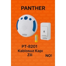 Kablosuz Kapı Zili Uzun Menzilli, Pil Dahil, Suya Dayanıklı Wireless Zil Seti