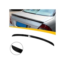 Mercedes E W211 Bagaj Üstü Spoiler Parlak Siyah Spoyler Plastik İthal 2002-2009