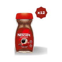 Nestle Nescafe Classic Cam 200 Gr - 12 Adet Granül