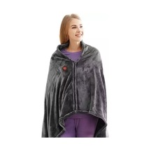 Trendooze Usb Şarj Isıtmalı Battaniye Kadife Isıtma Şal Gri Kr Gri