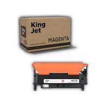 Kingjet Samsung Uyumlu Clt-m407s Standart Kapasiteli Kırmızı Magenta Çipli  Uyumlu Toner Clx-3185n
