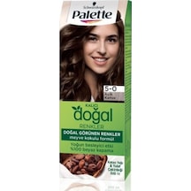 Palette 5 - 0 Açık Kahve Kalıcı Doğal Renkler Saç Boyası