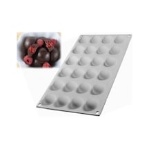 Silikon Kek Kalıbı 24 Lü Yarım Küre 30x17,5 Cm Goldcakes