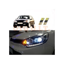 Ford Fiesta 00-02 Uyumlu Park Ampulü Beyaz Led Aydınlatma Ampulü Canbus'li