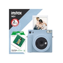 Fujifilm Instax SQ1 Fotoğraf Makinesi + 10'lu Kare Film Mavi