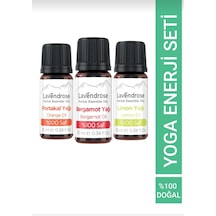 Lavendrose Yoga Enerji Meditasyon Uçucu Yağ Aromaterapi 3lü Set