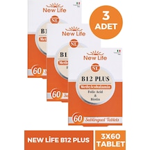 New Life B12 Plus Methylcobalamin 3 x 60 Tablet