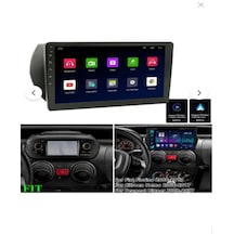 For-x Fiat Fiorino-9''android Gerçek 4+64 Gb /4 Çekirdek/ön Kayıt Kameralı/wifi/ Bt-kablosuz Carplay-hd Kameralı 9"